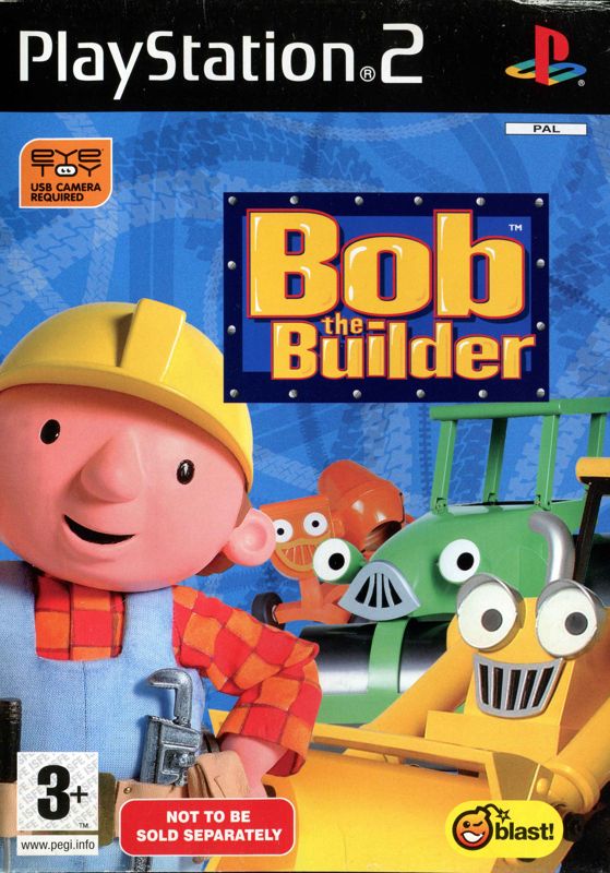 Bob The Builder box art for Playstation 2